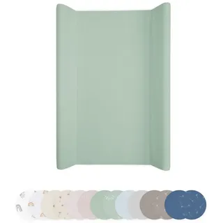 Ehrenkind Wickelauflage Wickelunterlage abwaschbar, Hygienisch, Sicher und Vielseitig grün 50 cm x 70 cm