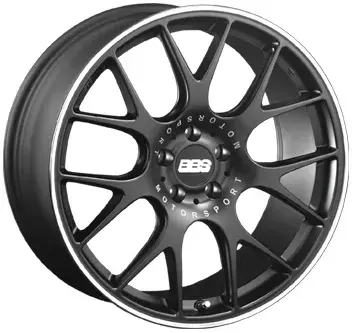 BBS Ch-r Black Matt 9.5x20 ET 40 5/114.3 Alufelge Schwarz
