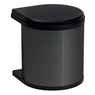 12 l edelstahl/schwarz