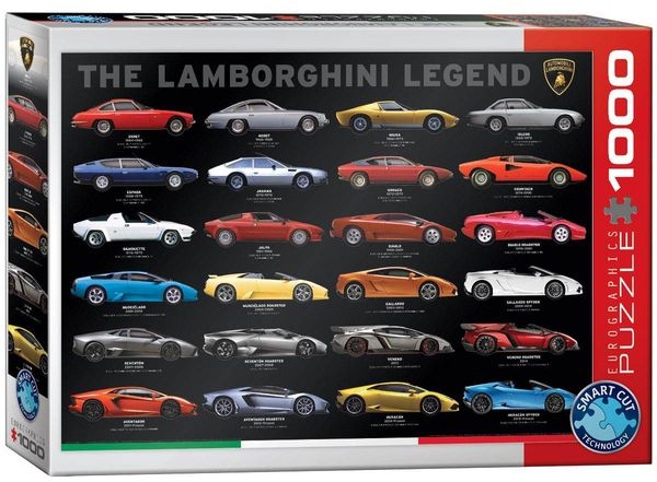 Eurographics 6000-0822 - The Lamborghini Legend , Puzzle, 1.000 Teile