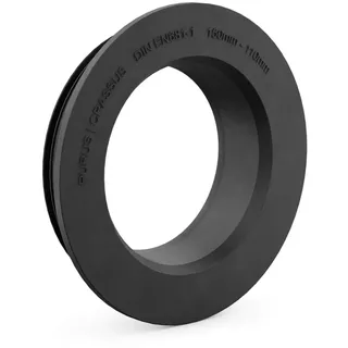 Crassus Gummiadapter CGA 150/110 mm Druckdicht 0,5 bar