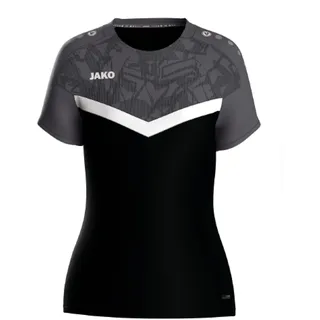Jako T-Shirt Iconic schwarz/anthrazit 34