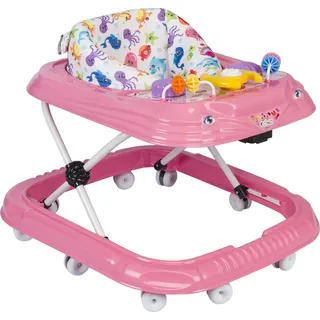 Toys Store Baby Gehwagen Gehfrei Lauflernwagen Babywalker Lauflernhilfe Alpina (Rosa)