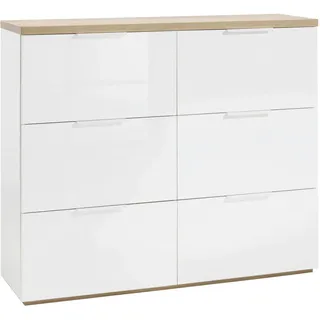 Composad MUNDI 120 x 103 x 35 cm 6 Klappen hochglanz / weiß