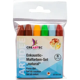 Enkaustic-Malfarben-Set natural