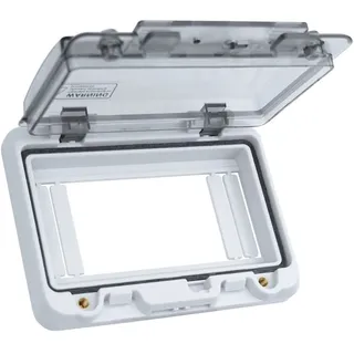 Betätigungsklappe Klappfenster Einbau 6 Module IP67 Doktorvolt für Verteiler Maschinen Schaltschränke 5996