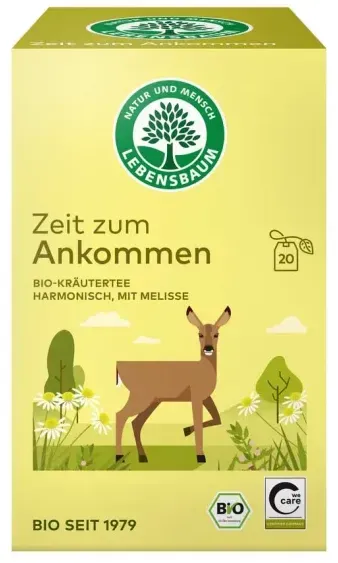 Lebensbaum Zeit zum Ankommen Kräutertee bio (20Btl)