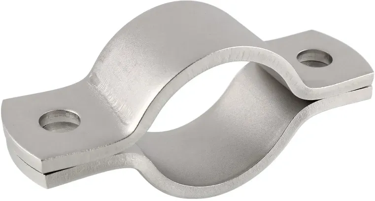 Zweiteilige Rohrschelle nach DIN 3567 Form A Edelstahl  / (Durchmesser (innen)) 22 mm