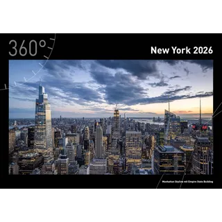 360° medien New York Premiumkalender 2026