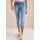 3/4 Slim Leg Jeans im Casual Fit Blau