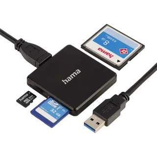 Hama USB 3.0 Multi Card Reader 124156