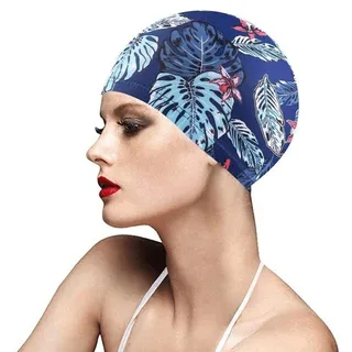 Lpitoy Badekappen, Wasserdichter Gehörschutz, Badehut Für Damen Und Herren, Passend Für Langes Haar Und Kurze Schwimmutensilien