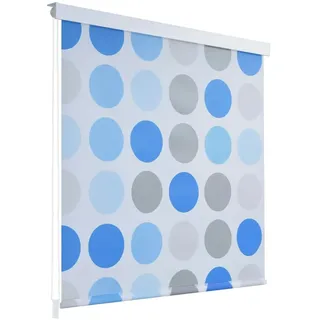 vidaXL Duschrollo 140 x 240 cm Kreismuster