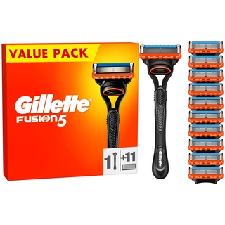 Gillette Fusion5 Handstück + Rasierklingen 11 St. 