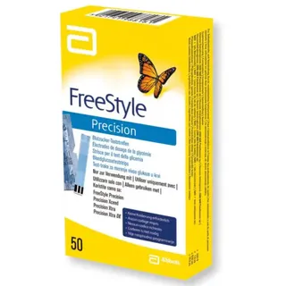 FreeStyle Precision Teststreifen von Abbott 50 Stk.