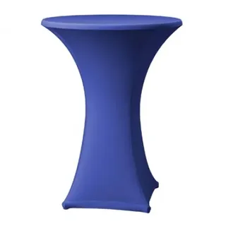 AURORA Stehtischhusse Stretch blau 70 Ø
