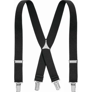 Playshoes Hosenträger Hosenträger, Schwarz, 60 - 60