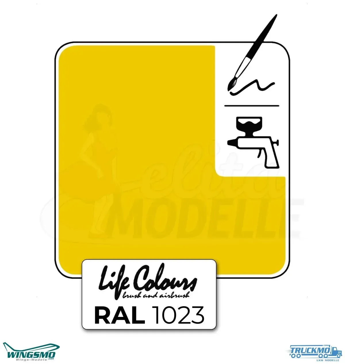 Elita Farben Life Colours RAL 1023 Verkehrsgelb