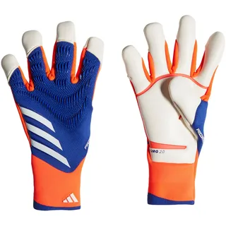 Adidas Predator Pro Hybrid Torwarthandschuhe Lucid Blue / Solar Red / White 10 1/2