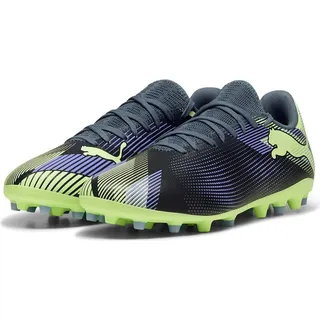 Fußballschuhe - Gray Skies / Elektro Purple / Fizzy Apple White - EU 47