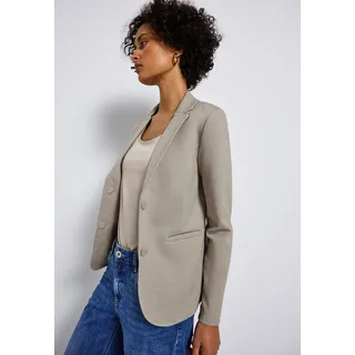 STREET ONE Damen, 2116799 Basic Blazer, morning beige 40
