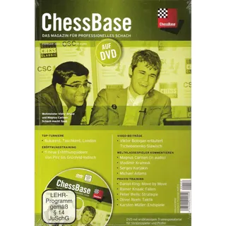 ChessBase Magazin / Magazine 152 - Heft + DVD - Schach / Chess - NEU / NEW - OVP