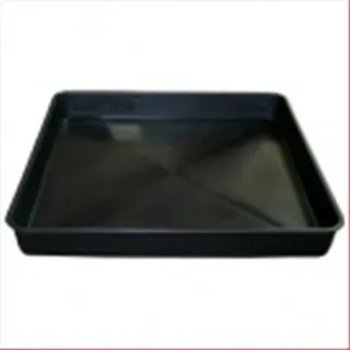 Garland Pflanzschale 60 x 60 x 7 cm Schwarz