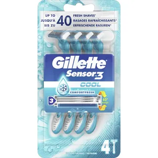 Gillette SENSOR 3 Cool 4 Stück)