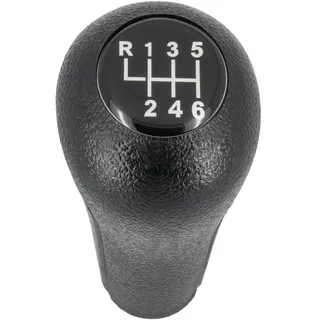 RECAMBO Schalthebel Schaltknauf 6 Gang für BMW X3, Typ E83, 2001-2010, Plug & Play, Auto Schalthebel, schwarz