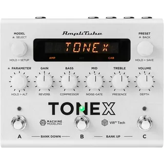 IK Multimedia TONEX Pedal Anniversary Edition (Gitarre, Bass), Effektpedal, Weiss