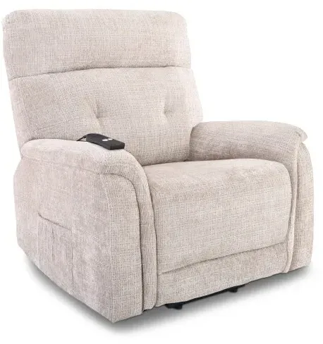 Fernsehsessel Aufstehhilfe, XXL-Relaxsessel, Liegefunktion, 200 kg Belastbarkeit, XXL-Sessel , Schlaffunktion, Mikrofaser, Beige, Raburg Samson