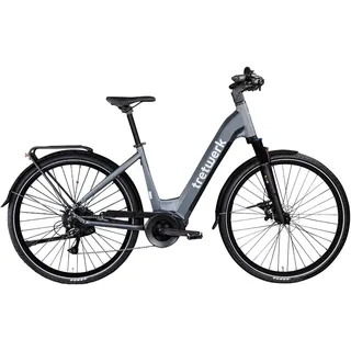 Tretwerk Amber E Bike 28 Zoll Elektrofahrrad 155 - 185 cm Hollandrad anthrazit
