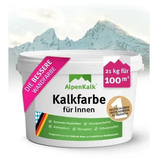 alpenkalk AlpenKalk® Kalkfarbe INNEN 21 kg / ca. 100 m2