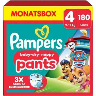 Pampers Baby-Dry Pants 9 - 15 kg 180 St. Paw Patrol