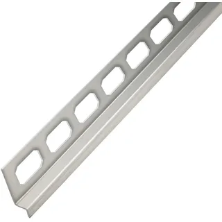 Wand-Gefälleprofil gebürstet / schwarz Edelstahl für bodengleiche Duschanlagen 2% Gefälle | 11,0 mm - 98 cm - rechts