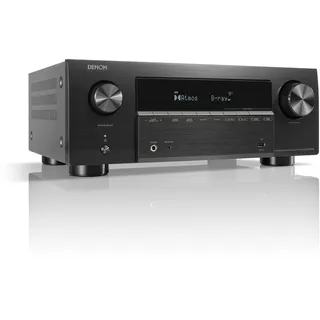Denon AVR-X2900H DAB 7.2-Kanal AV-Receiver, HiFi Verstärker mit Dolby Atmos, DTS:X, 6X HDMI 2.1 (8K) Eingängen und 2 Ausgängen, Bluetooth, DAB+, WLAN, AirPlay 2, HEOS Multiroom