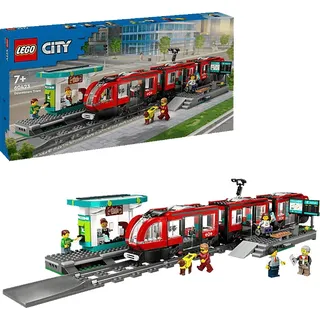 LEGO City Straßenbahn mit Haltestelle 60423