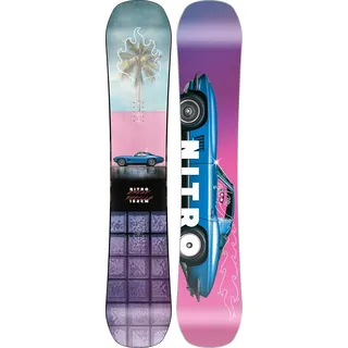 Nitro Snowboards Cheap TRILLS Board - ́25, Freestyleboard, Twin, Flat-Out Rocker, Urban
