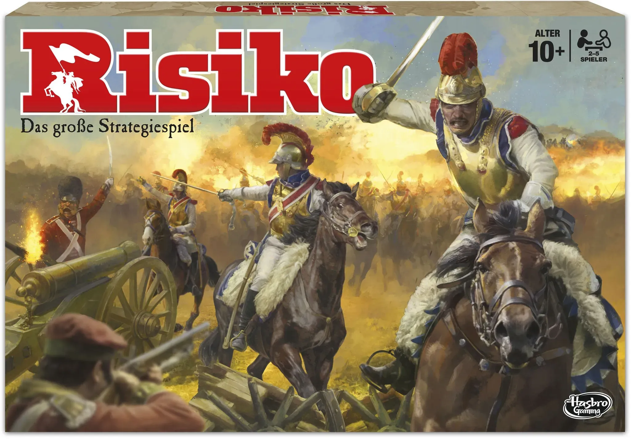 Risiko - Das Strategiespiel, Brettspiel für die ganze Familie, spannendes Gesellschaftsspiel, für Kinder & Erwachsene, der Klassiker beim Spieleabend