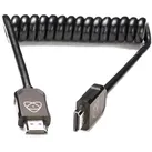 Atomos HDMI A auf HDMI A Kabel HDMI 2.0 Spiralkabel 30-60 cm