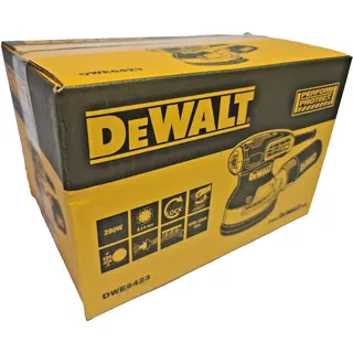 DeWalt Exzenterschleifer DWE6423 mit Staubfangbehälter