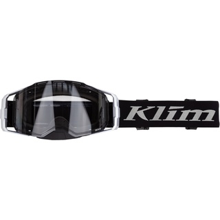Klim Edge Offroad-brille - Silber/Schwarz Klar - Einheitsgröße