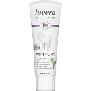 Lavera Bambus-Zellulose Aufhellung Zahnpasta – Zahncreme Mit 5-Fachem Zahnschutz