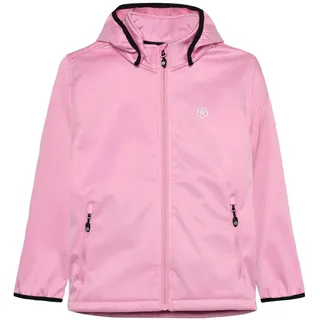 ColorKids Softshell Fleece Jacke Kinder - rosa-5708 / 152