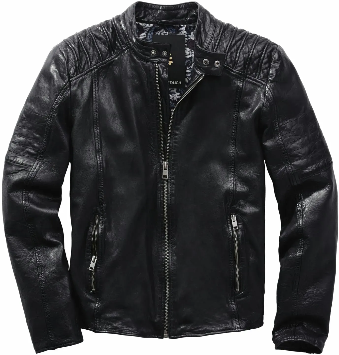 Regelbruch-Lederjacke - 58