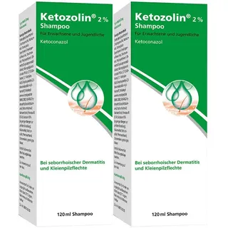 Ketozolin 2% Shampoo Doppelpack 2x120 ml