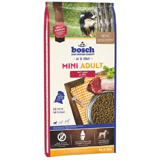 Dog Mini Adult Lamm & Reis, 1er Pack (1 x 15 kg)