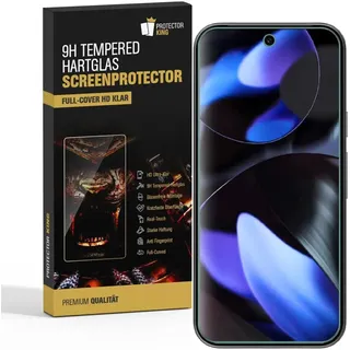 2x 9H Panzerglas für Google Pixel 9 Pro 3D KLAR echtes Tempered Glass Panzerfolie Displayschutz Schutzglas Hartglas Schutzfolie Screen-Protector