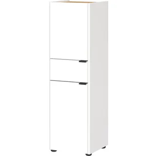Germania Schrank Forano 4498 Eiche Weiß 34 cm x 111 cm x 34 cm