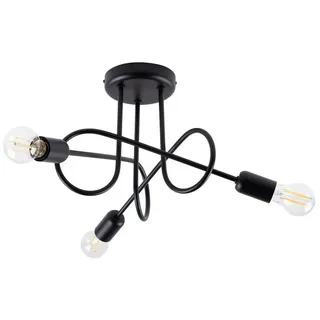 Sollux SL.1434 Kronleuchter Loop 3 schwarz